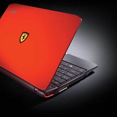 Acer Ferrari One 200 / 11.6" / Athlon L310 / 2 GB / 160 GB /  Windows 7 Home Premium 64-bit - kannettava tietokone, väri punainen