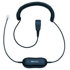 Jabra GN1216 QD  RJ9 -adapteri, spiraalijohdolla