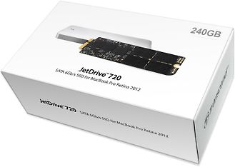Transcend JetDrive 720 SSD-päivitys Apple MacBook kannettaville 240 GB, kuva 3