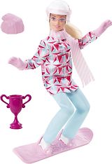 Barbie Winter Sports Lumilautailija -muotinukke