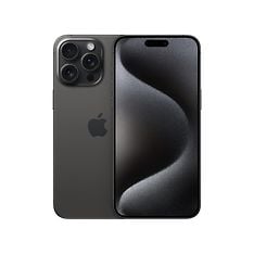 Apple iPhone 15 Pro Max 1 Tt -puhelin, mustatitaani (MU7G3)