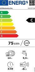 LG SDU557HW -astianpesukone, valkoinen, kuva 16