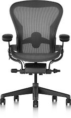 Herman Miller Aeron Remastered -työtuoli, graphite, koko B, korkeussäätyvä selkätuki, kuva 2