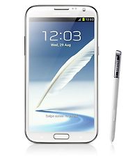 Samsung Galaxy Note II Android-puhelin, valkoinen