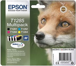 Epson T1285 -mustekasettipakkaus, 4 väriä