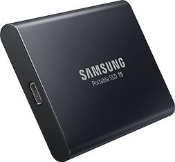 Samsung SSD T5 ulkoinen SSD-levy 2 Tt, musta, kuva 2