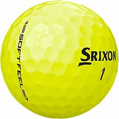Srixon Soft Feel -golfpallo, keltainen, 12 kpl, kuva 3