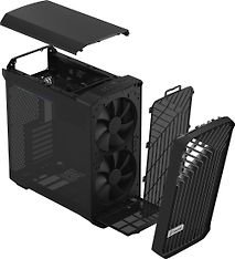 Fractal Design Torrent Compact TG Dark Tint E-ATX-kotelo ikkunalla, musta, kuva 4