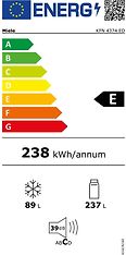 Miele KFN 4374 ED -jääkaappipakastin, teräs, kuva 14