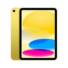 Apple iPad 10,9" 256 Gt WiFi + Cellular 2022 -tabletti, keltainen (MQ6V3)