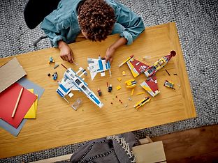 LEGO Star Wars 75364 - Uuden Tasavallan E-wing™ vs. Shin Hatin tähtihävittäjä, kuva 6
