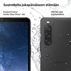 Sony Xperia 10 V 5G -puhelin, 128/6 Gt, valkoinen, kuva 16