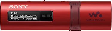 Sony Walkman NWZ-B183FR 4 GB -MP3-soitin FM-radiolla, punainen., kuva 2