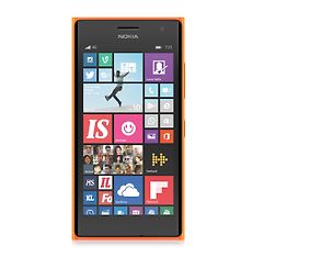 Nokia Lumia 735 Windows Phone puhelin, oranssi