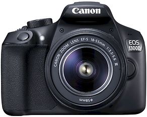 Canon EOS 1300D -järjestelmäkamera + 18-55mm DC III