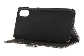 Insmat Exclusive Flip Case lompakkokotelo, iPhone X / Xs, musta, kuva 3