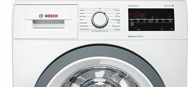 Bosch-pesutorni, 9 kg: WAT2849SSN-pyykinpesukone a WTW85S49SN-kuivausrumpu, kuva 4