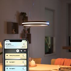 Philips Being HUE white ambiance -älyriippuvalaisin, musta, kuva 2