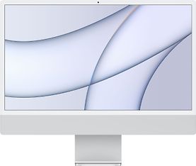 Apple iMac 24" M1 512 Gt -tietokone, hopea (MGPD3)