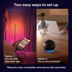 Philips Hue Gradient Signe -älylattiavalaisin, musta, kuva 11