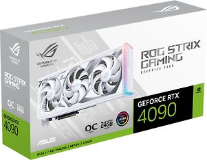 Asus GeForce ROG-STRIX-RTX4090-O24G-WHITE -näytönohjain, valkoinen, kuva 18