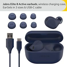 Jabra Elite 8 Active vastamelunappikuulokkeet, sininen, kuva 13