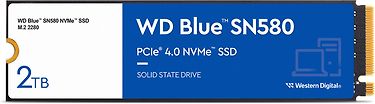 WD Blue SN580 2 Tt M.2 NVMe SSD -kovalevy