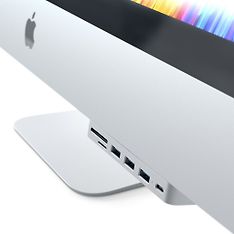 Satechi USB-C Clamp Pro Hub for iMac -adapteri, Silver, kuva 3
