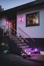 Philips Hue Impress Outdoor-älypollarivalaisin, musta, matala, 40 cm, 1200 lm, kuva 5