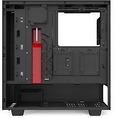 NZXT H510i Compact Mid Tower ATX-kotelo, lasikyljellä, musta/punainen, kuva 8