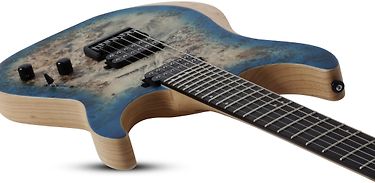 Schecter Reaper-6 -sähkökitara, Satin Sky Burst, kuva 4