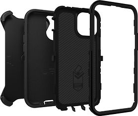 Otterbox Defender -suojakotelo, iPhone 13 mini, musta, kuva 5