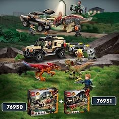 LEGO Jurassic World 76951 - Pyroraptorin ja Dilophosauruksen kuljetus, kuva 8