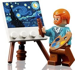 LEGO Ideas 21333 - Vincent van Gogh – Tähtikirkas yö, kuva 6