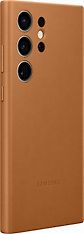 Samsung Galaxy S23 Ultra Leather Cover -suojakuori, ruskea, kuva 3