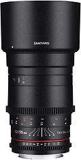 Samyang 135mm T2.2 VDSLR ED UMC teleobjektiivi, Canon EF