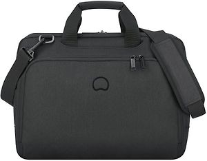 Delsey Esplanade -2-osainen laukku 15,6" kannettavalle tietokoneelle, musta