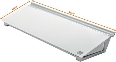 Nobo Desktop -lasimuistio kuivapyyhittävällä pinnalla, 45 x 15 cm, kuva 5