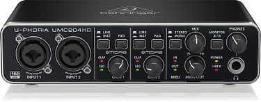 Behringer U-Phoria UMC204HD -äänikortti USB-väylään, kuva 2