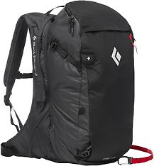 Black Diamond JetForce Pro Pack 35 -lumivyöryreppu, M/L, musta