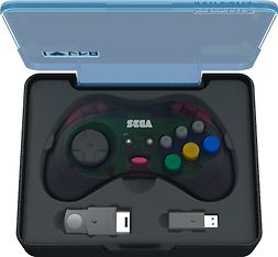 Sega Saturn 8-button Arcade Pad -langaton peliohjain, harmaa, Mega Drive, kuva 4