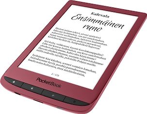 PocketBook Touch Lux 5 - e-kirjojen lukulaite, punainen, kuva 4