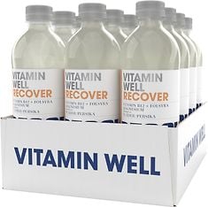 Vitamin Well Recover -vitamiinivesi, 500 ml, 12-pack