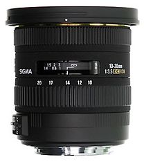 Sigma 10-20mm f/3.5 EX DC HSM Canon