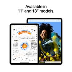 Apple iPad Air 13" M2 512 Gt WiFi + 5G 2024, violetti (MV733), kuva 5