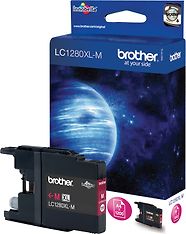 Brother LC1280XLM -mustekasetti, magenta, kuva 2