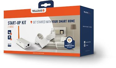 TELLDUS Z-Wave Start-Up Kit -aloituspakkaus kahdella etäohjattavalla pistorasialla