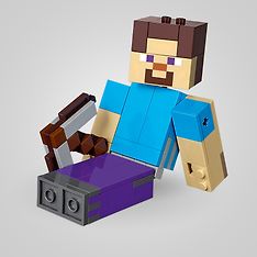LEGO Minecraft 21148 - BigFig Steve ja papukaija, kuva 5