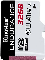 Kingston 32 Gt microSD High Endurance UHS-I Speed Class 1 (U1) -muistikortti, kuva 3