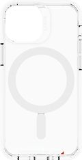 Gear4 D3O Crystal Palace Snap -suojakuori, Apple iPhone 13 mini, läpinäkyvä